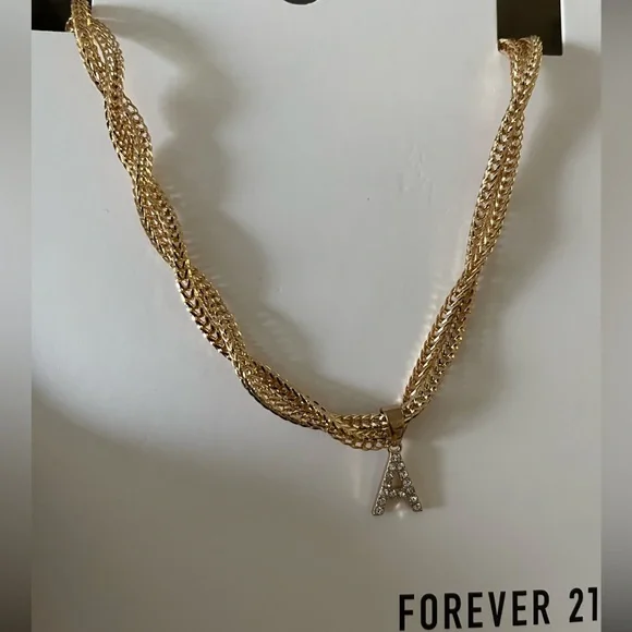 New initial necklaces